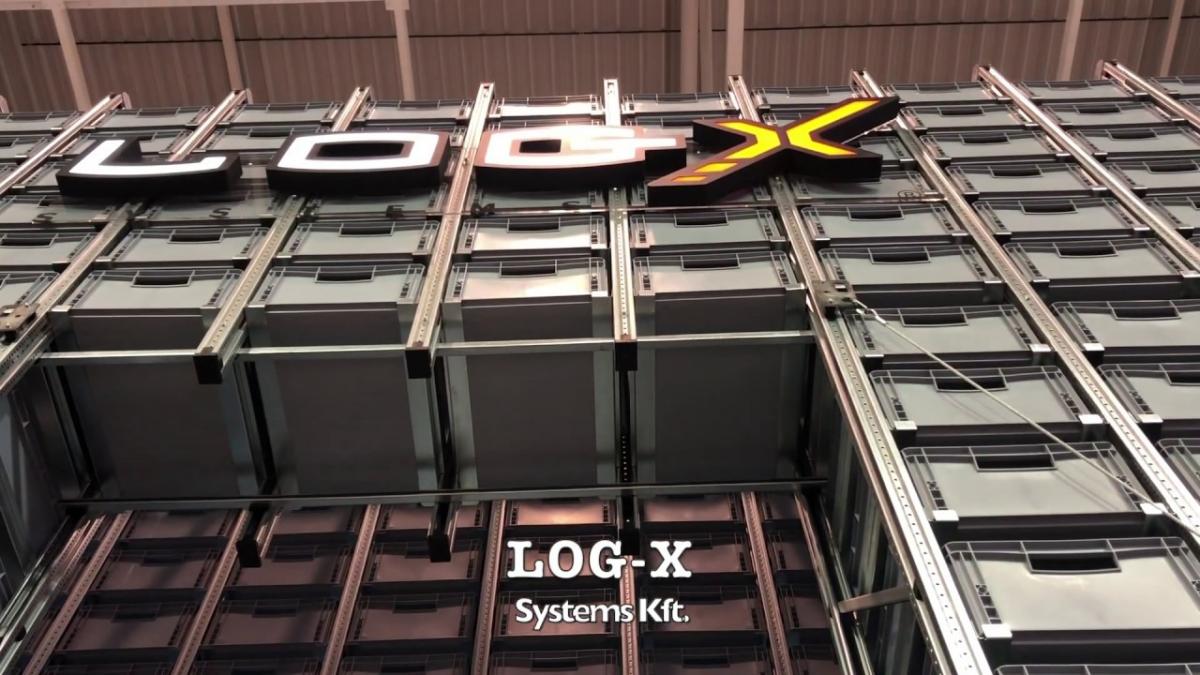 Így működik a LOG-X automata raktárrendszere