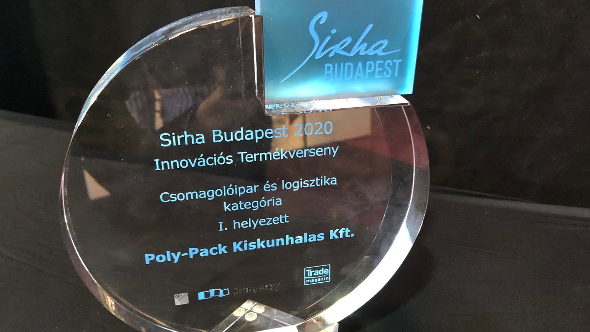 Lebomló, bio szemetesszákkal nyert első díjat a Poly-Pack Kiskunhalas Kft.