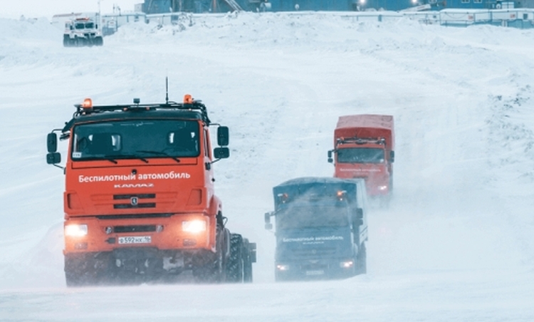 Szibériai körülmények között teszteltek önvezető kamionokat