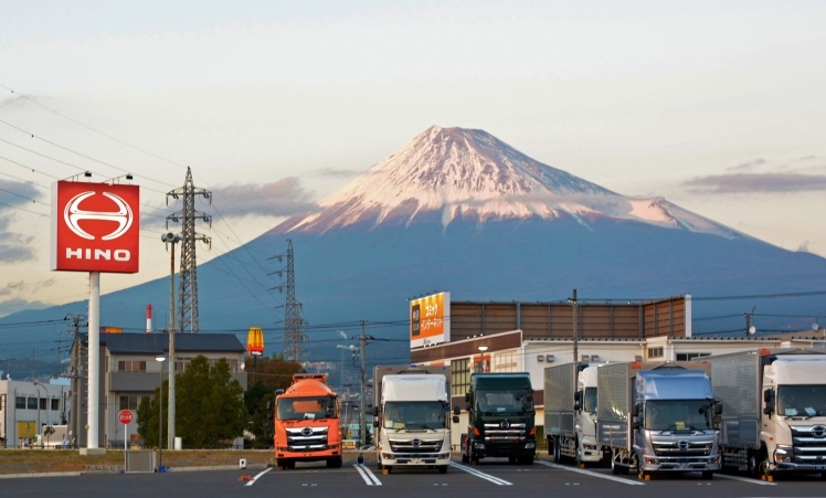 Japán, Fuji, áruszállítás