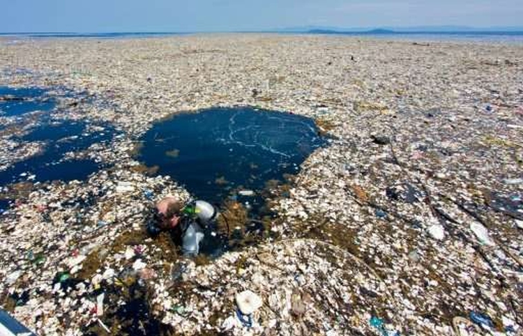 műanyag hulladék tenger