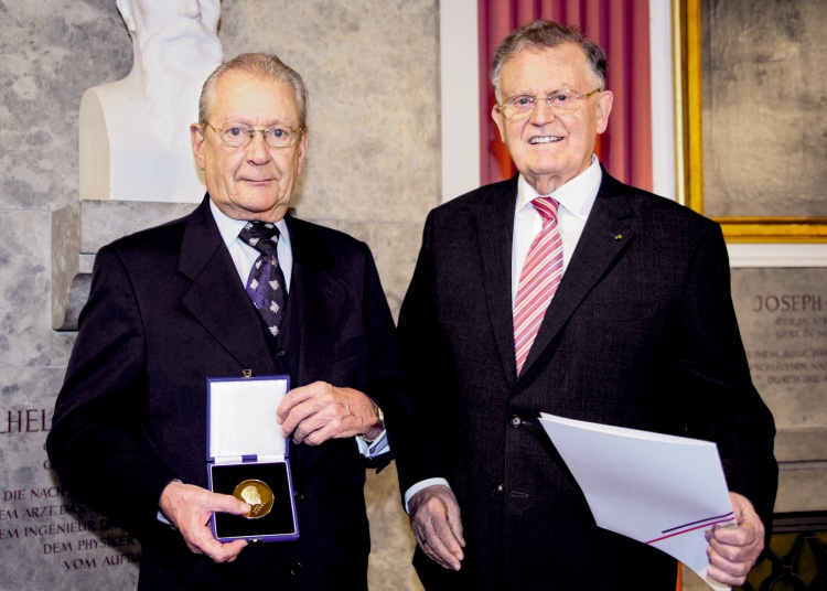 Hans Peter Stihl és Erwin Teufel, 2012