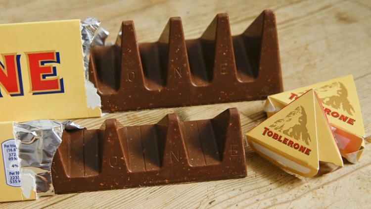 csokoládé csomagolás toblerone