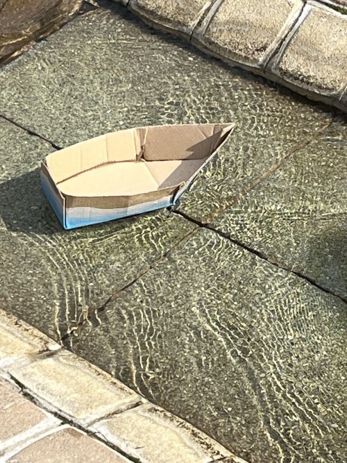 papír karton hajó víz