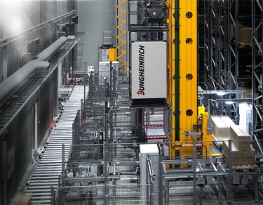 jungheinrich automatizált magasraktár bohu