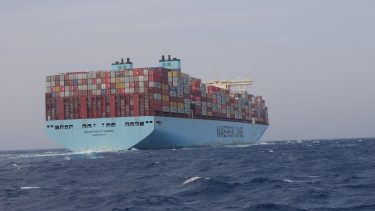 maersk konténerszállító hajó