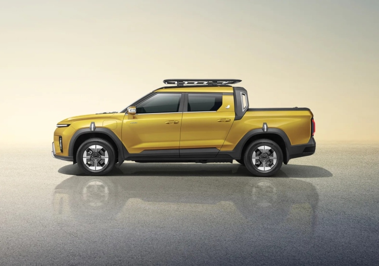 kgm musso ev elektromos pickup
