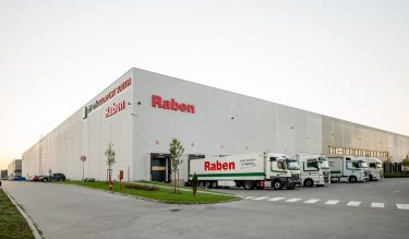 raben logisztikai központ raktár