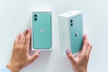 apple mobiltelefon doboz csomagolás