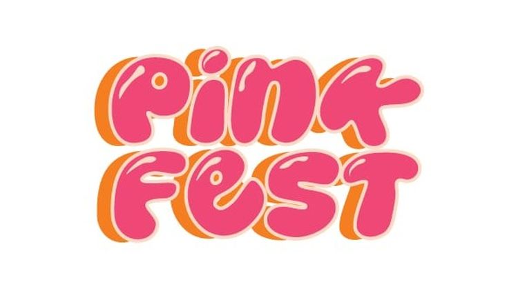 pinkest fesztivál arculattervezés