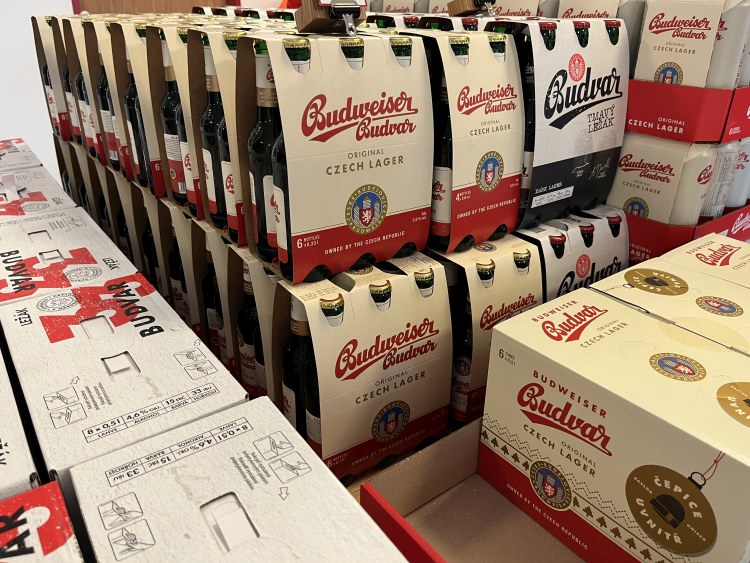 Budvar: címkék, palackok és 760 év szelleme