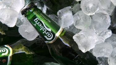 Carlsberg sörösüveg