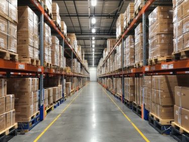 raktár állványrendszer raklap doboz