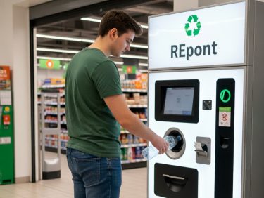 repont visszaváltó automata műanyag palack