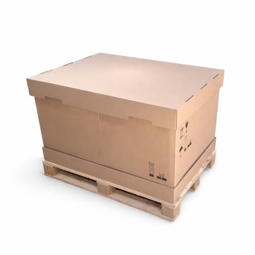 Papíralapú szállítási csomagolás ipari termékhez