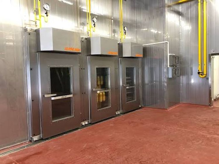 PSG plus főző és füstölőtechnológia élelmiszeripari üzemben