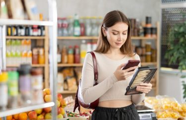QR-kódos csomagolás használata