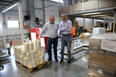 Gyetvai Róbert, a cég alapító-tulajdonosa és Tóth Benedek ügyvezető-tulajdonos (fotó: Horizont Média)